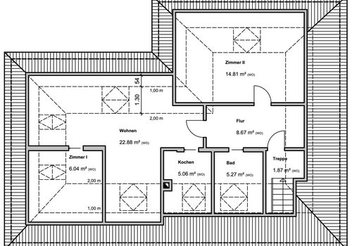 Grundriss Dachgeschoss