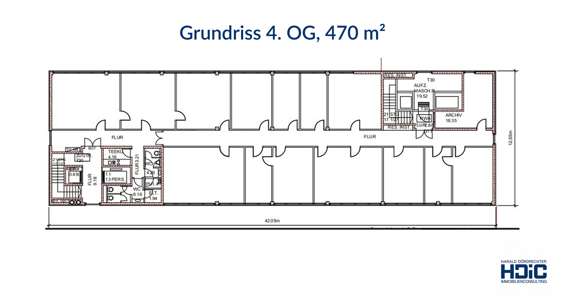 Grundriss 4. OG, 470 m_