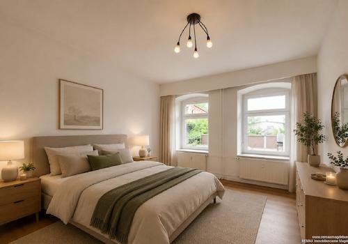 Schlafzimmer KI generiert