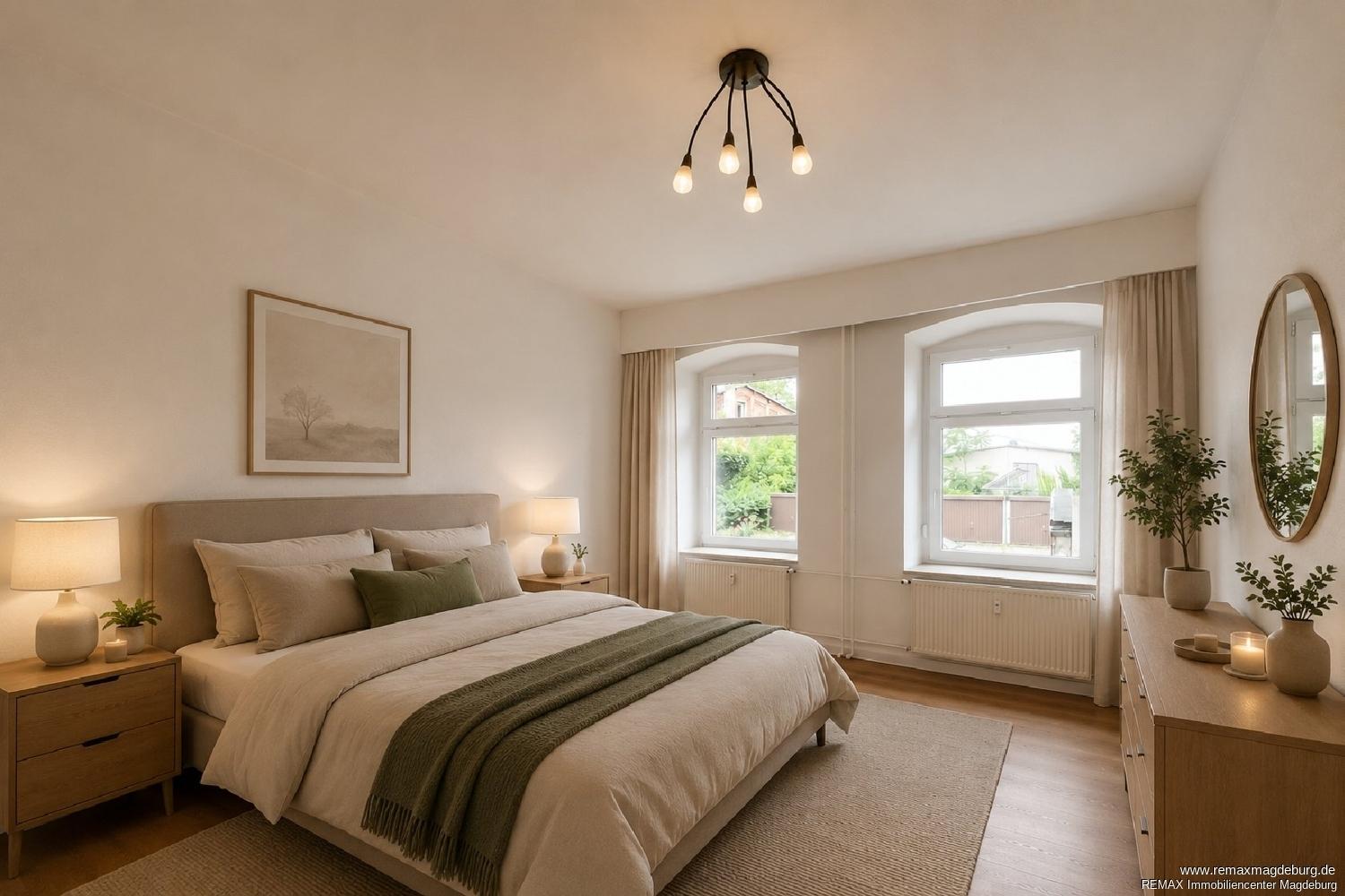 Schlafzimmer KI generiert