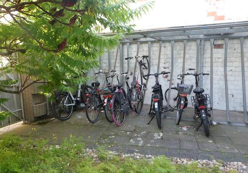 Abstellplatz Fahrräder