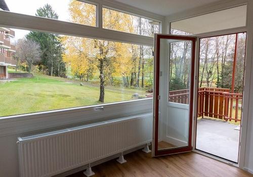 Ausblick aus dem Wohnzimmer