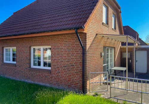 Geschlossener Terrassenbereich