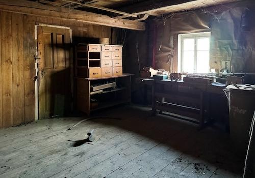 In der Scheune