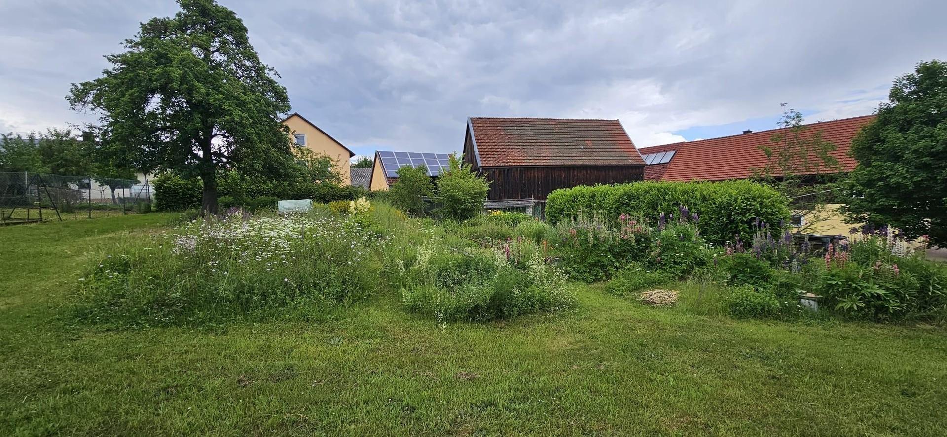 Bepflanzter Garten Nord