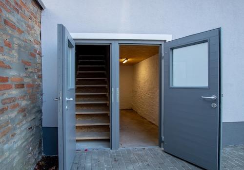 Remise mit 2 Etagen