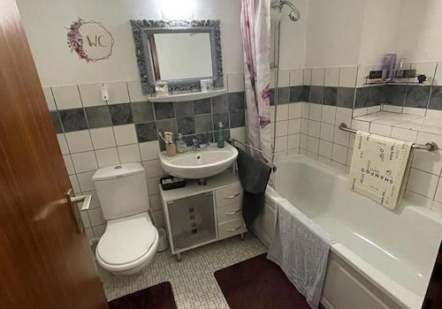 Badezimmer 51 m² Wohnung
