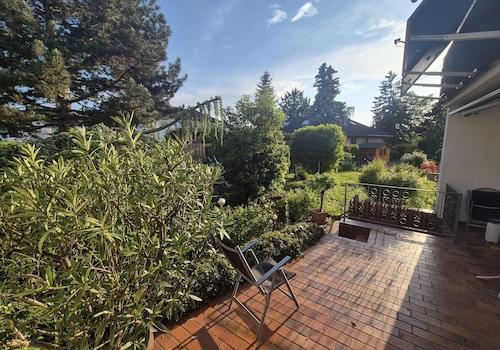 Terrasse Abendlicht Westen
