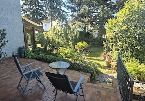 Terrasse Morgenlicht