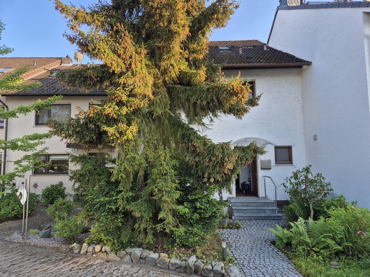 Haus Abendlicht