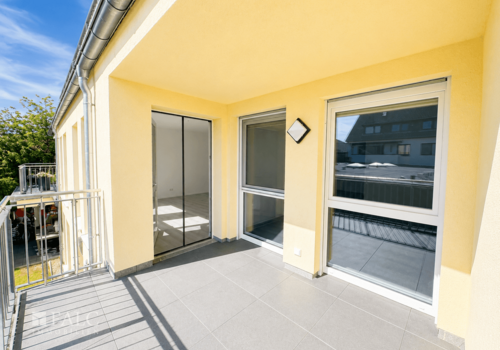 Balkon Ansicht Wohnung