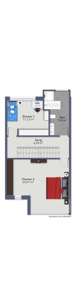 Grundriss Obergeschoss