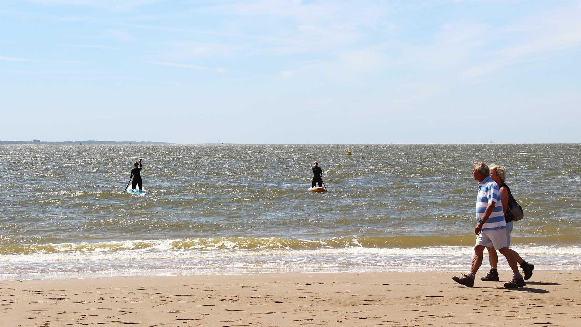 Strand-Spaziergänge
