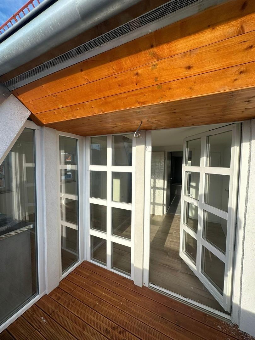 Balkon, Ansicht nach innen 