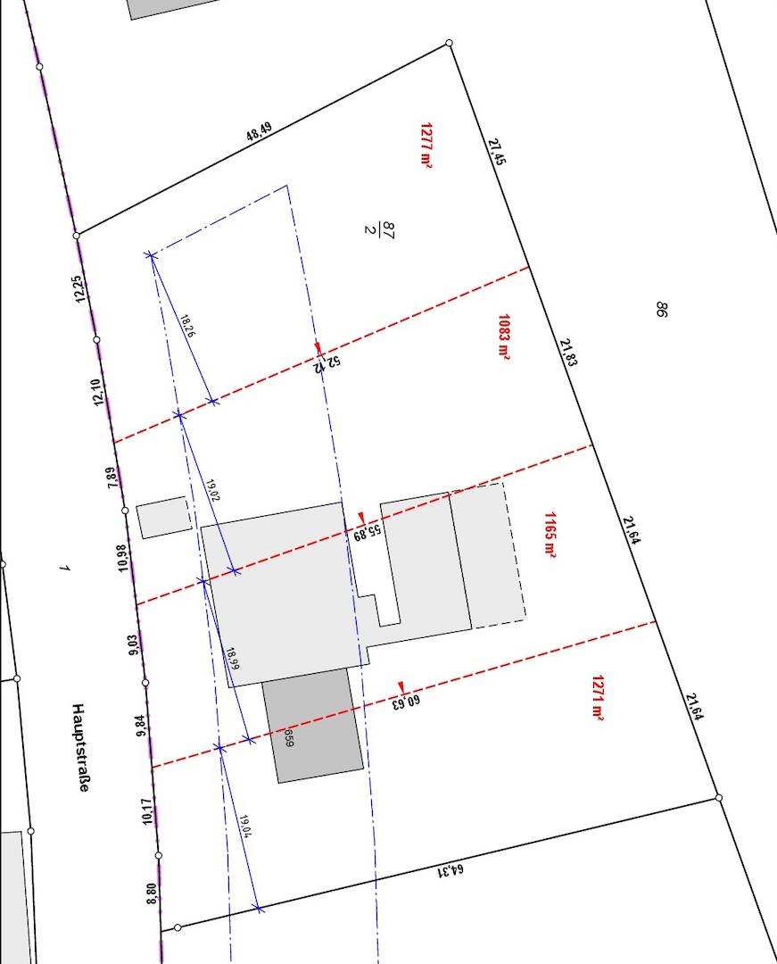 Aufteilungsplan 