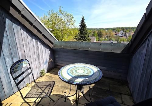 mit toller Dachterrasse