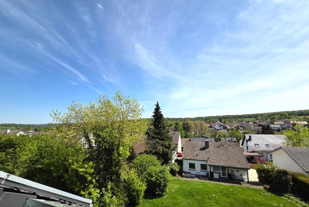 Blick von der Dachterrasse