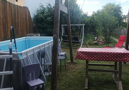 Garten am sitzplatz links