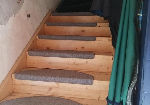 Treppe zum OG hinterhaus