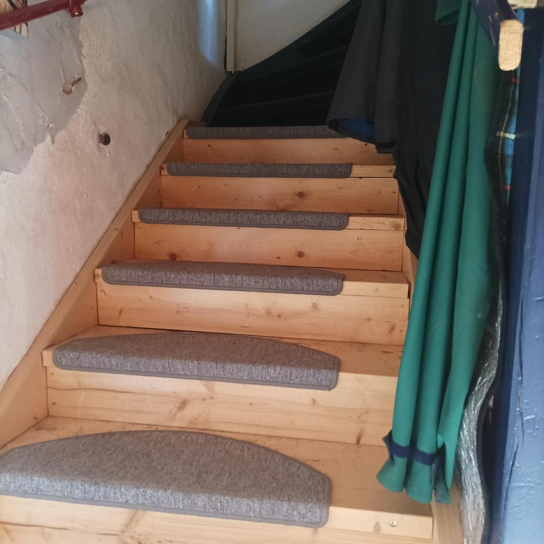 Treppe zum OG hinterhaus