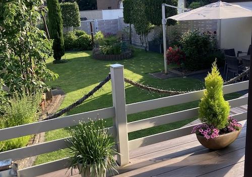 Blick in den Garten