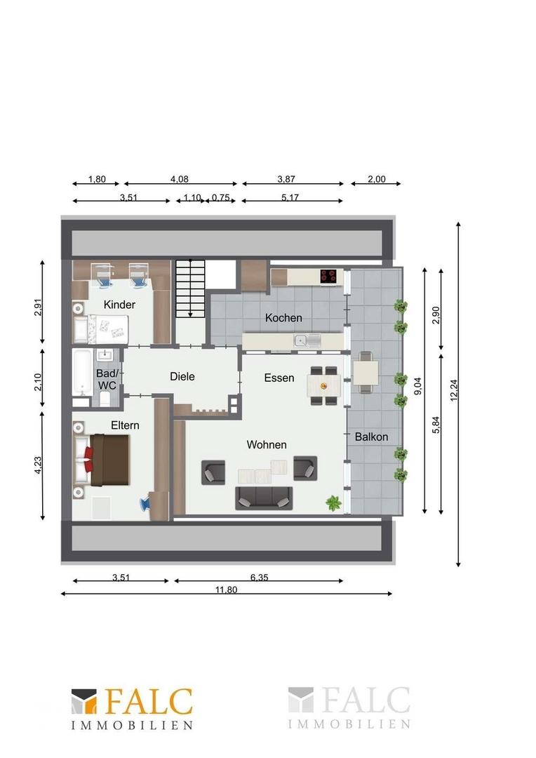 Grundriss DG