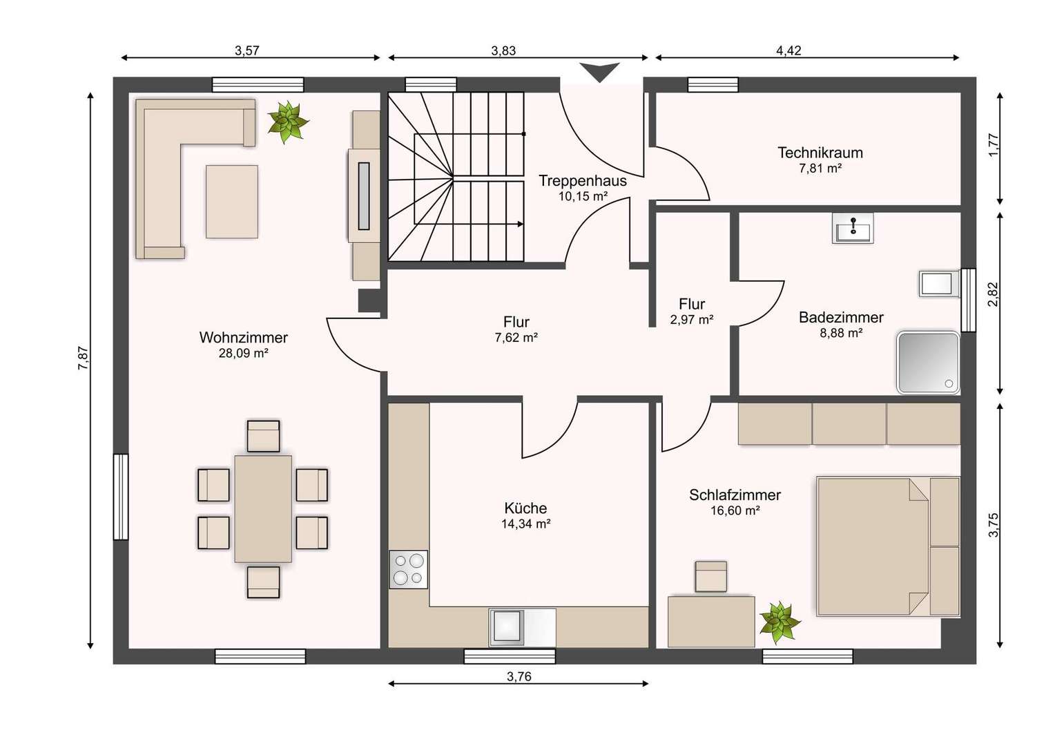 Grundriss EG