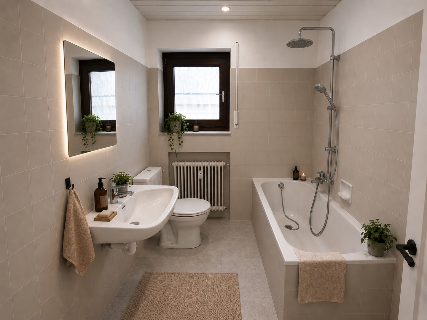 Badezimmer - Abbildung ähnlich