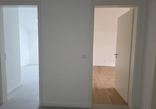 Blick vom Flur ins KiZi und SZ