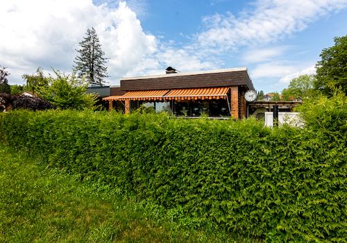 Blick auf das Haus