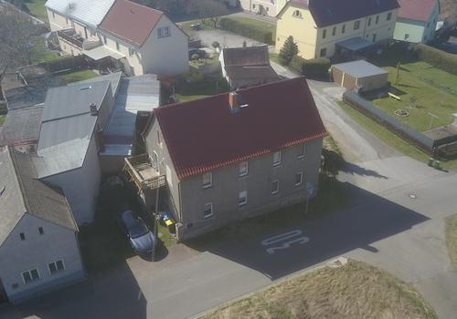 Luftbild straßenseitig