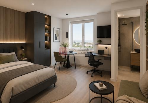 1-Zimmer-Wohnung - Virtual Staging
