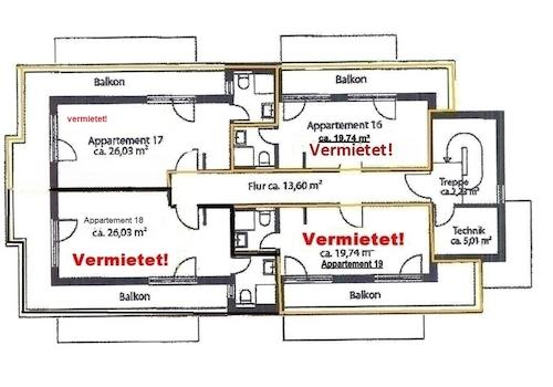 Grundriss 2. OG Beschriftungen