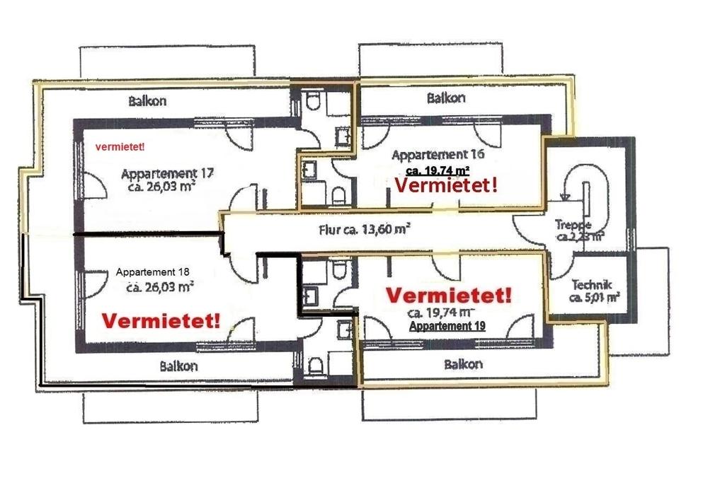 Grundriss 2. OG Beschriftungen