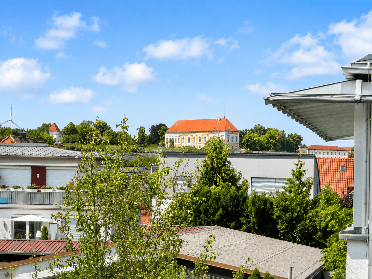 Ausblick von der Küche!