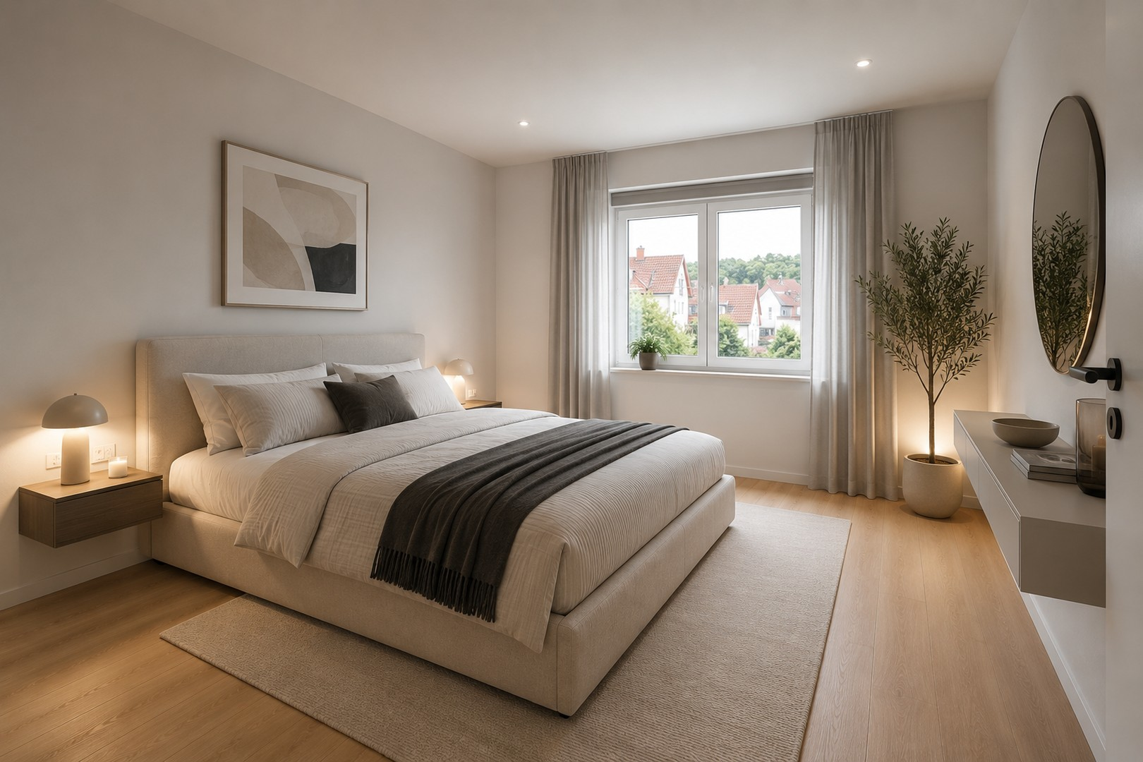 Visualisierung Schlafzimmer