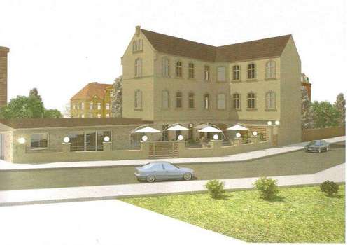 Hausansicht soll
