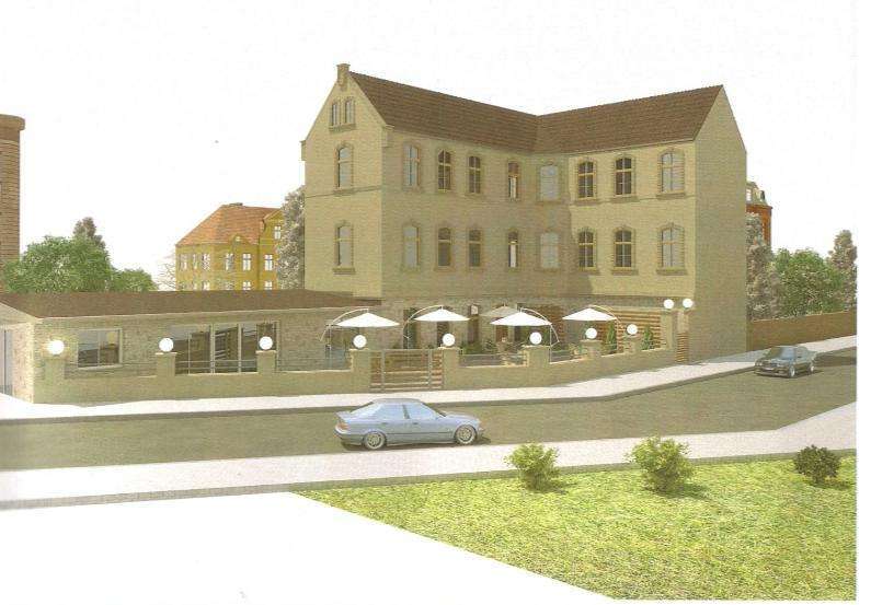 Hausansicht soll