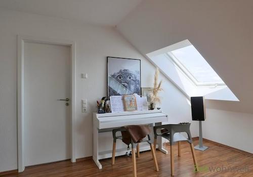 E-Piano im Wohnzimmer