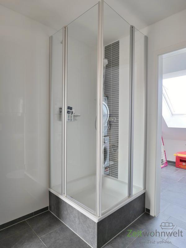 Dusche im kleinen Bad