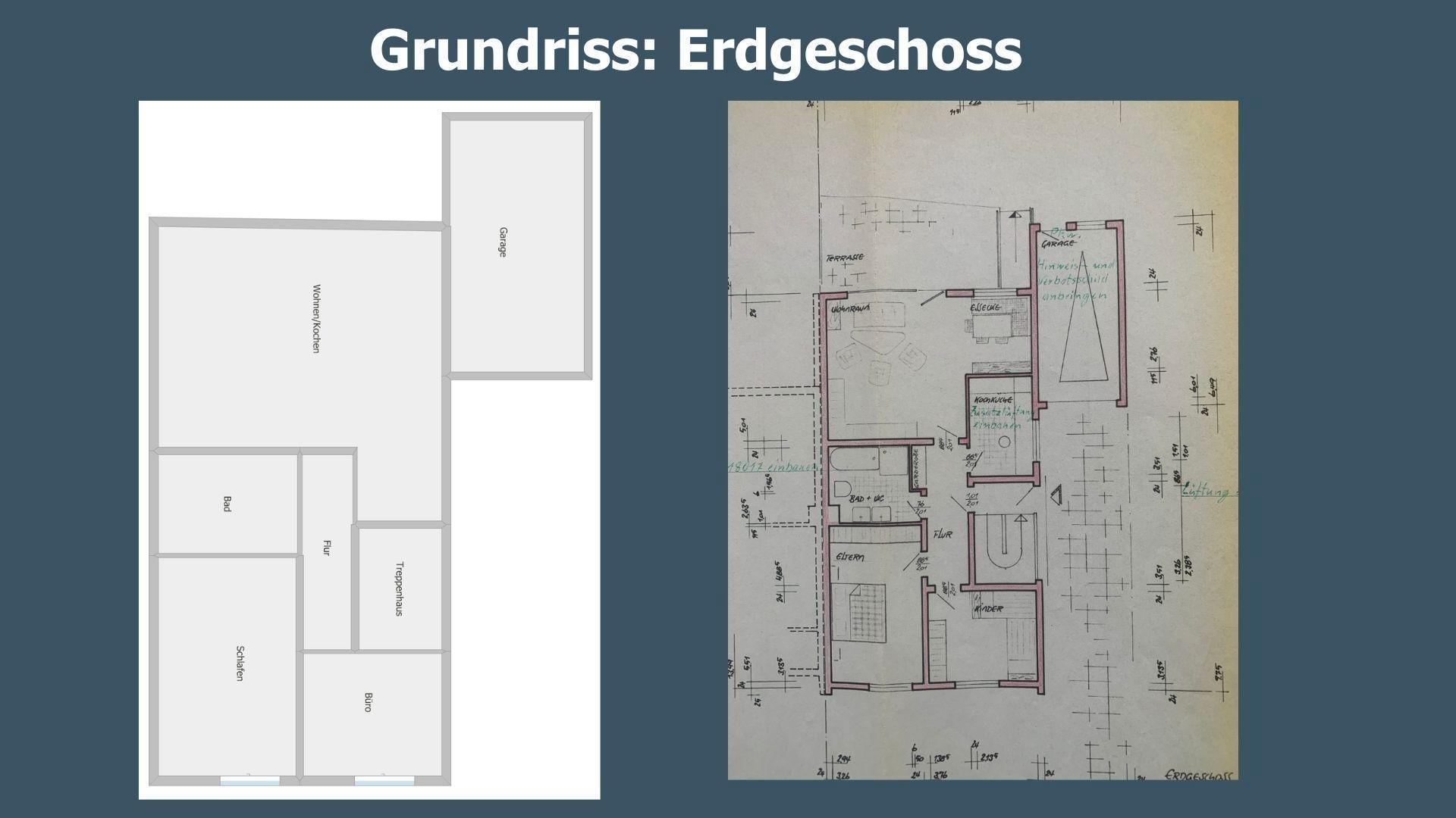 Grundriss Erdgeschoss