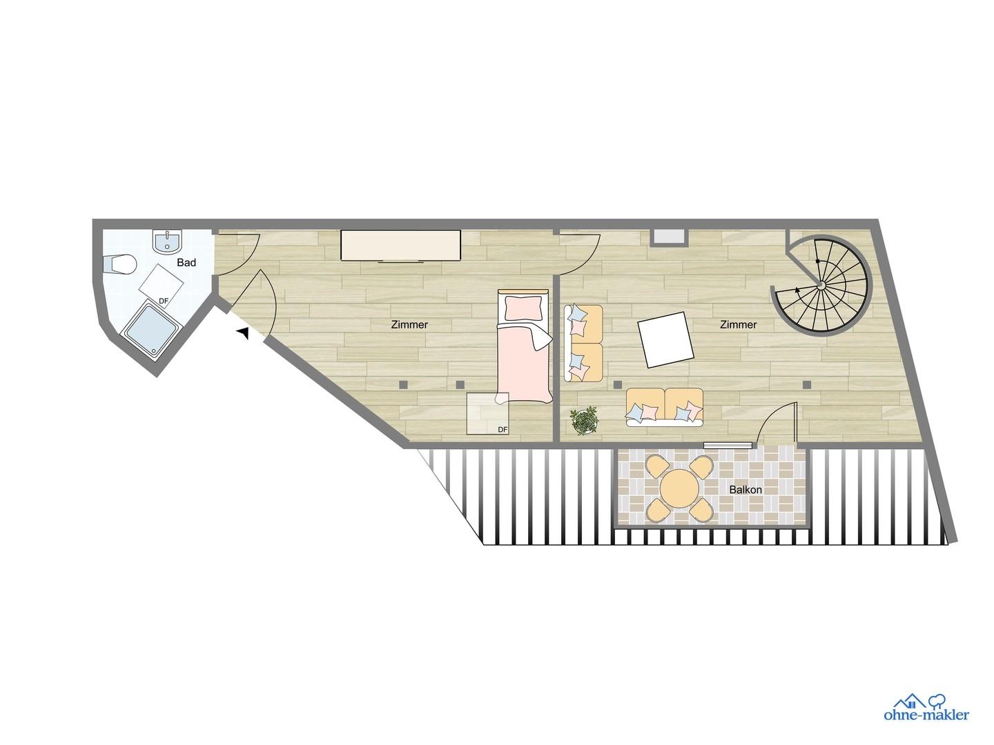Grundriss DG