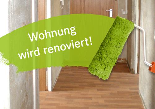 in Renovierung