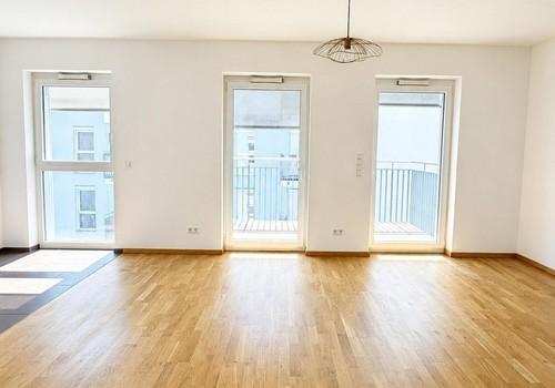 Wohnzimmer unmöbliert
