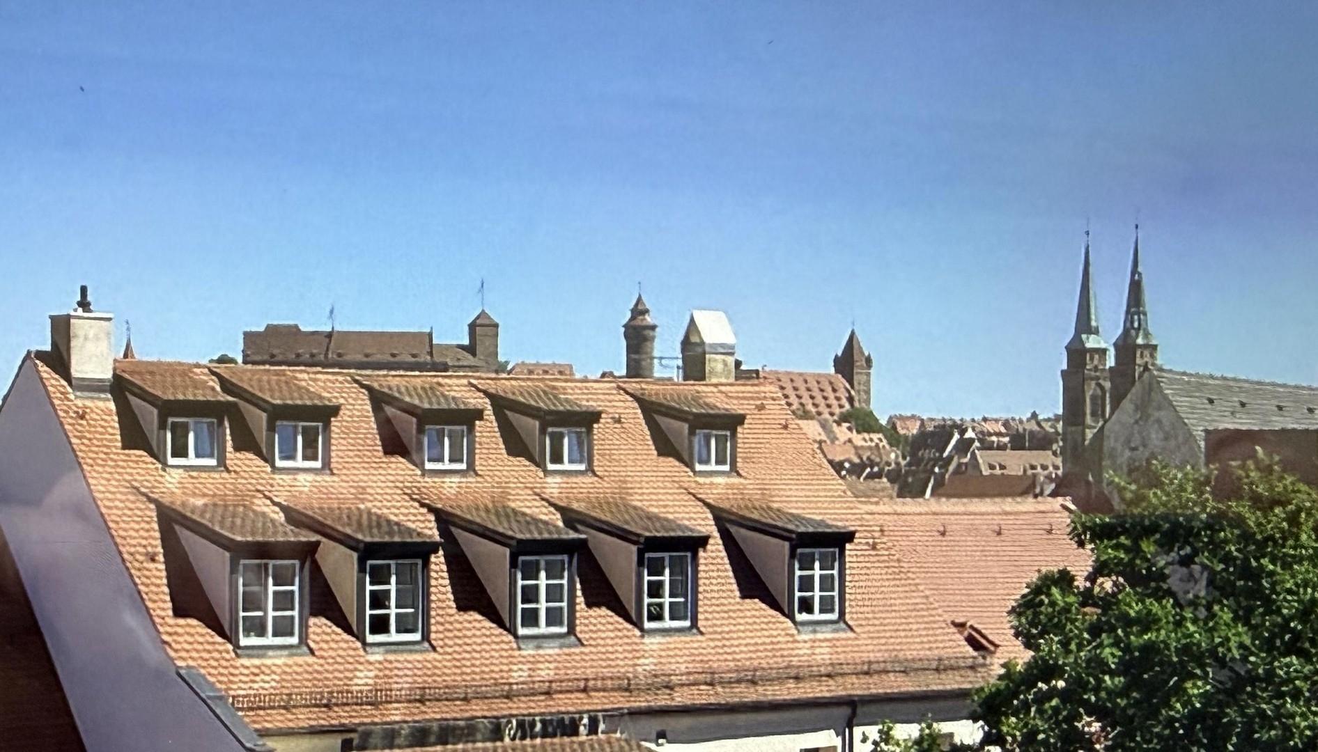Über den Dächern von Nürnberg