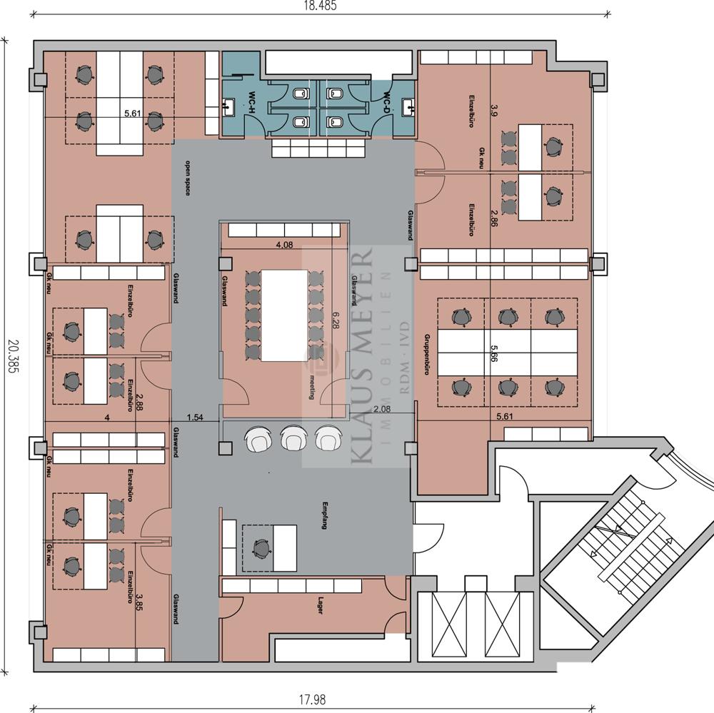 6.OG, Planungsidee