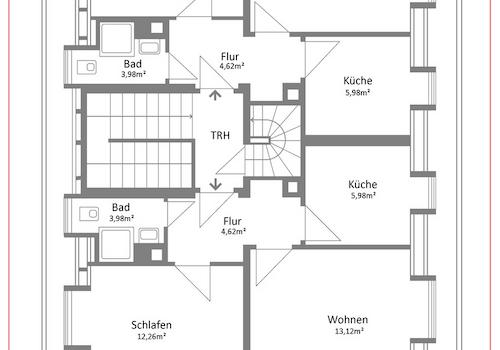 Grundriss Dachgeschoss