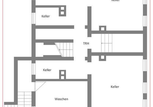 Grundriss Kellergeschoss