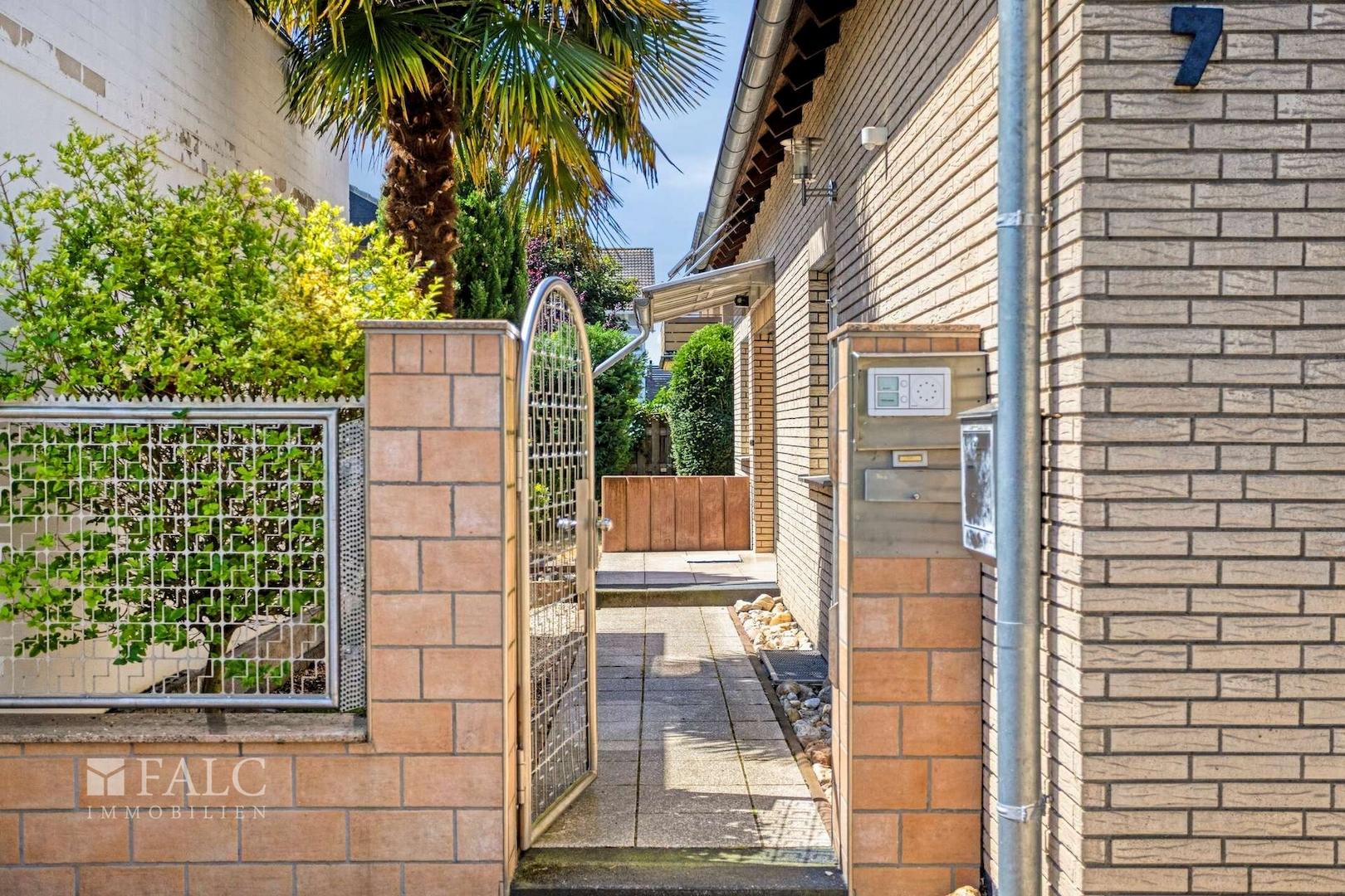 Zugang zum Haus