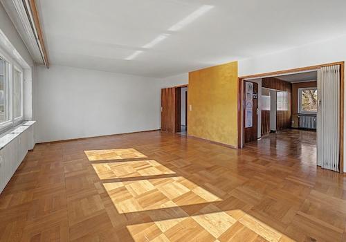 großes Wohnzimmer OG, offener Wohnbereich Esszimmer